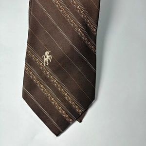 Bronzini tie Brown-multicolor